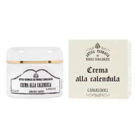 Calendula-Creme, 50 ml, beruhigende und erfrischende Creme für Gesicht und Körper, geeignet für empfindliche Haut, hergestellt aus Antica Farmacia dei Monaci Camaldolesi