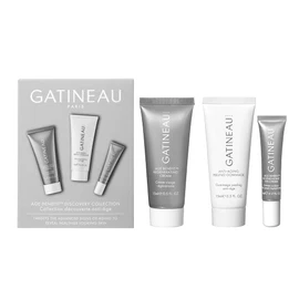 Gatineau - Age Benefit Discovery Collection - Face Cream, Peeling Exfoliator & Eye Cream, Travel or Trial Gift Set
