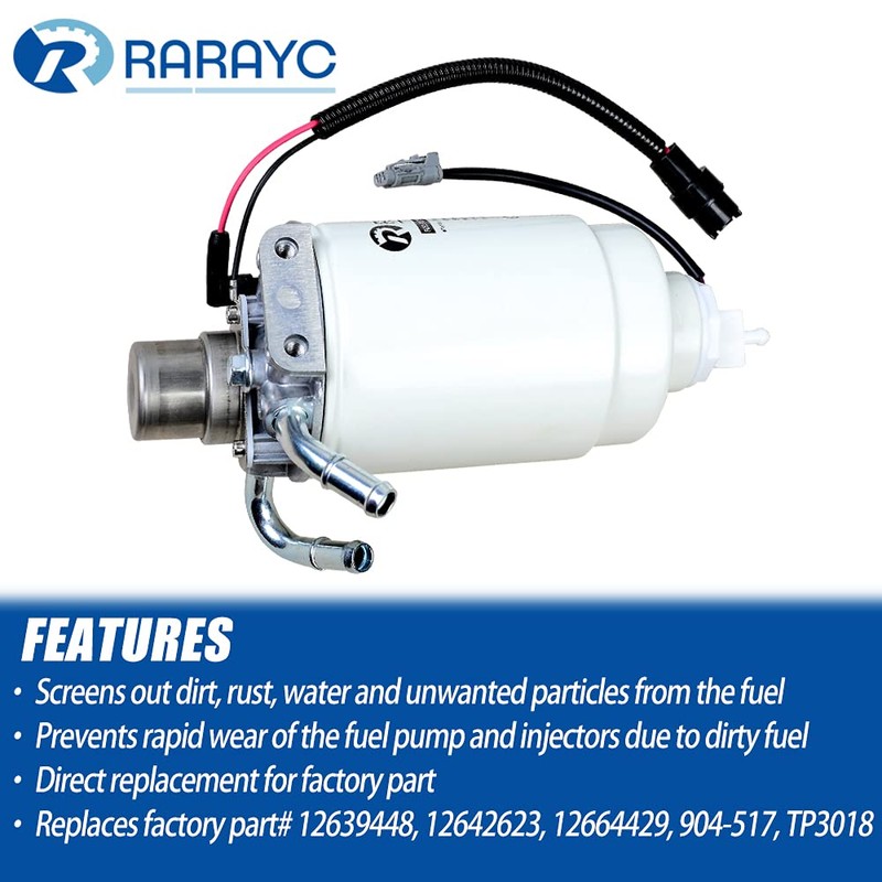 Fuel Filter Assembly Replacement for Duramax 6.6L V8 Chevy Silverado/GMC