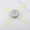 eMagTech Trimmer Head Replacement Silver Aluminum Universal Brushcutter Lawn Mower