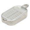 Pearl Metal Herb Kitchen C-9731 Aluminum Grater with Saucer, Made