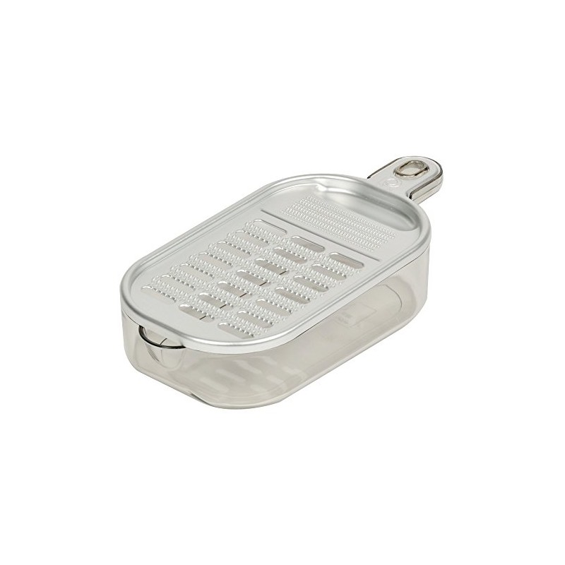Pearl Metal Herb Kitchen C-9731 Aluminum Grater with Saucer, Made