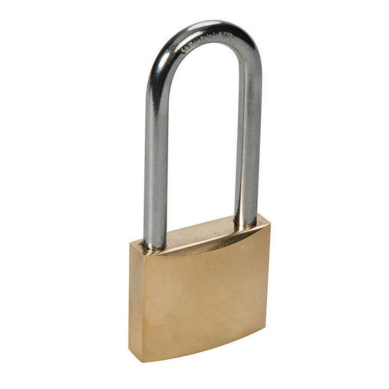 Dapetz ® 38mm Padlock, Heavy Duty Padlock Long Shackle Padlock