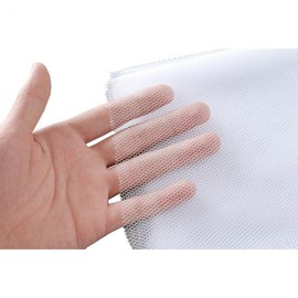 DIY Velcro Window Mosquito Net (1.5x1.3M) for Home & Car Camping Velcro White