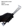 Flat Pry Bar Heavy Duty Metric Stainless Steel Metal Scraper