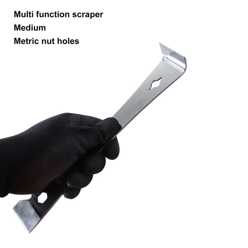 Flat Pry Bar Heavy Duty Metric Stainless Steel Metal Scraper