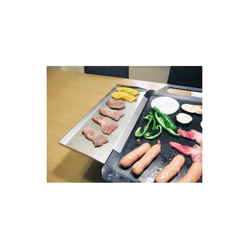 Side tray [Medium] Extra Thick Barbecue Plate for Plate thickness