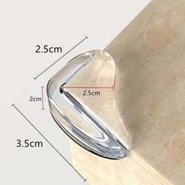 12-Pack Corner Protector,Transparent Proofing Safety Corner Edge Guards, Furniture Table Sharp Corner Guard Protectors Bumper