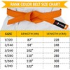 URBANSBEE Professional Taekwondo Belt - Judo Karate Double Wrap Kickboxing
