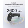 Inateck Barcode Scanner Bluetooth, 1D 2D QR Code Scanner Wireless,