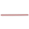 Alvin Rare Alvin 241B Engineer Scale 12in Triangular Drafting Ruler
