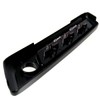 Black Saddlebag Outer Lid Hinge Latch Covers For Harley Touring