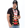 COSAVOROCK Men's Pirate Hat Adult Black Costume Cap