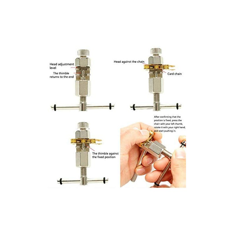 VOANZO Bike Chain Tool, Bicycle Chain Breaker Spliter Link Remover