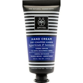 Apivita Hand Cream Hand Cream for Dry-Chipped with Hypericum & Beewax, 50ml