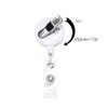 Doodle Dog Puppy Retractable Name Card Badge Holder Reel with
