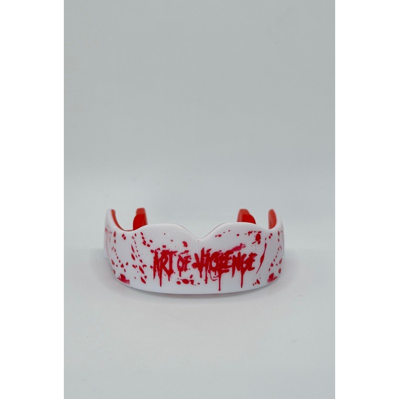 Art of Violence Mouthguard (White Blood Reign)