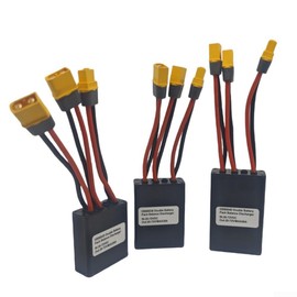 Electric Bicycle Double Battery Connection Adapter Switcher Module 20A/30A/40A Ebike 20V-72V Lithium Battery Capacity Parallel(24V-70V 40A)