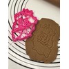 Peach Head Cookie Cutter & Mold Produced by 3D Kitchen