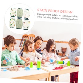 DOITOOL Cute Cartoon Arm Oversleeves for Boys and Girls 3 Pack Waterproof Breathable Cotton for Outdoor Play