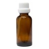 Meliars Frasco Gotero Ambar Con Inserto 30 Ml Tapa Blanca