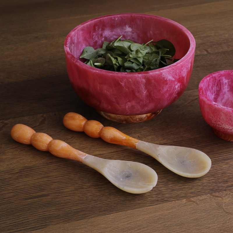 Beatriz Ball RESIN Rio Small Bowl with Base - Pink