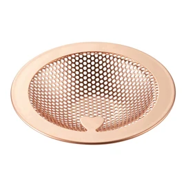 SANEI Hair Catcher for Unit Baths, Made of Copper, Antibacterial Effect, Slime Prevention, With Handle, Diameter 4.0 inches (102 mm), Drain Outlet, Trash Catcher, Made in Japan, PH6250F-3A-L