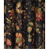 WAVERLY FELICITE NOIR UNLINED ROD POCKET VALANCE NOIR 50" X