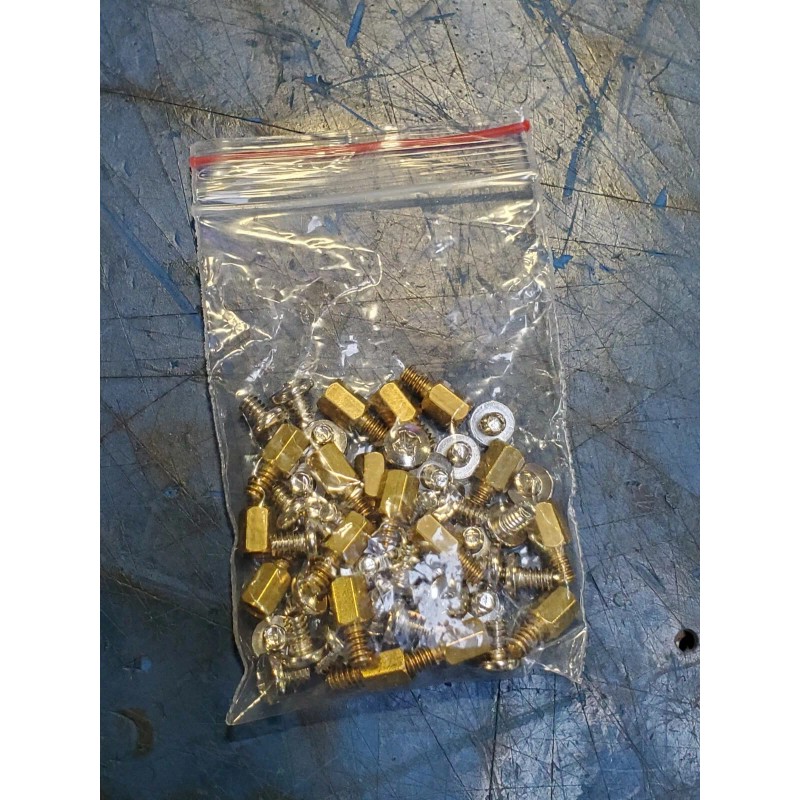 supermicro Motherboard Standoff And Screws for All PC Case, 20pcs