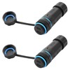 PENGLIN Pack of 2 M20 IP68 Waterproof Double USB Type