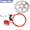 CILOYU Mini Bike Brake Lever 180mm Disc Brake Rotor Caliper