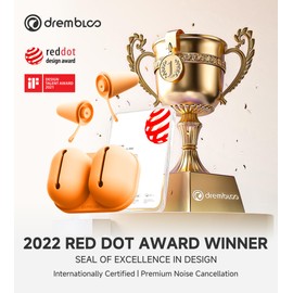 drembloo Earplugs for Sleep Concert - 2 Pack 49dB Hearing Protection - High Noise Cancelling Ear Plugs for Concerts, Festivals, Musicians -Zero Pressure Reusable Earplugs Case, Orange