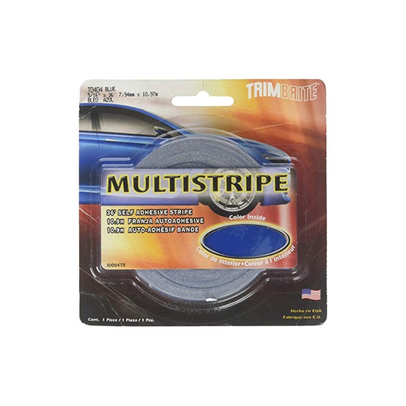 Pinstripe 5/16x36 Blue Multistripe