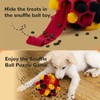 Larimuer Snuffle Ball for Dogs, Snuffle Rug Snuffle Toy, Interactive