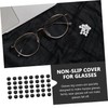 LALAFINA 40 Pcs Non Slip Oval Eyeglass Retainers Comfortable Ear