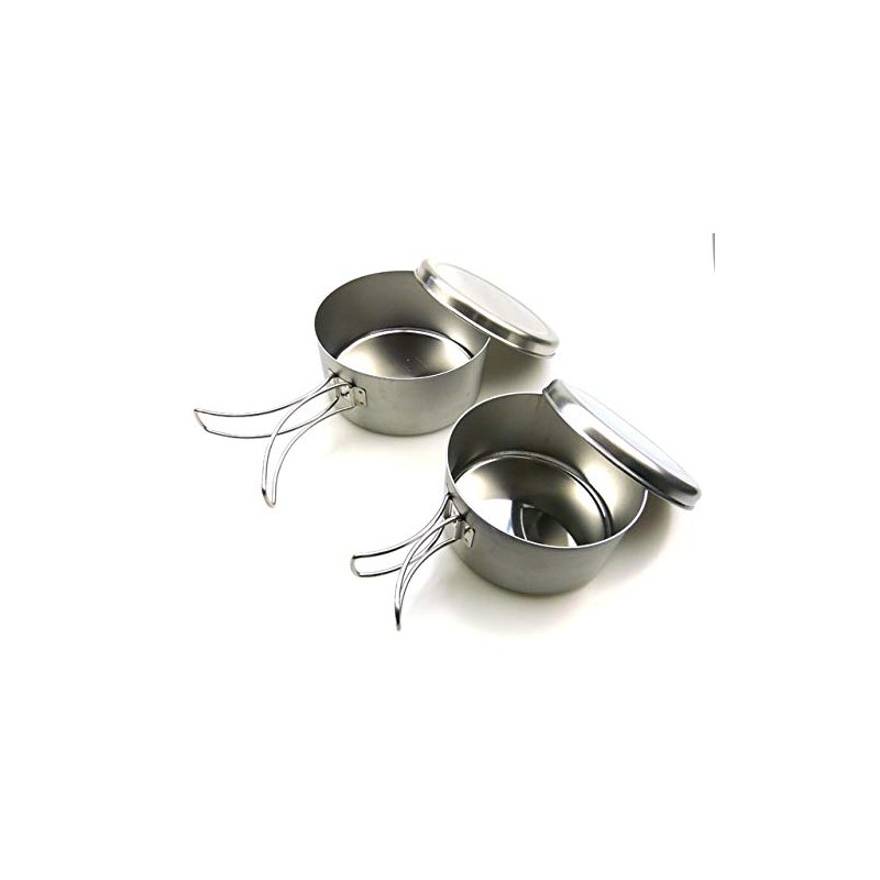 Gaobabu Stainless Steel Cooker Set of 3 with Storage Bag