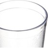 Carlisle FoodService Products Stackable Plastic Tumbler, 16 Ounce, Clear, (Pack