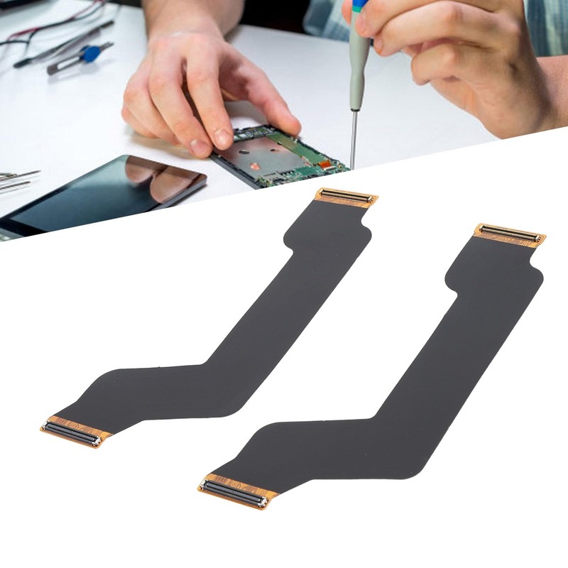 Motherboard Connector Flex Cable for Galaxy A70 A705F, 2pcs PCB