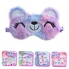 Mikinona Cartoon Sleeping Eye Mask for Soft Tie Dye Blindfold