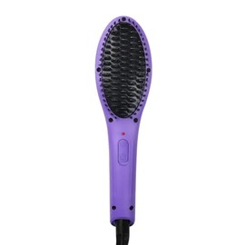 Relaxus Beauty Mini Brush Out Ceramic Straightening Ionic Brush with Dual Voltage, Ultraviolet