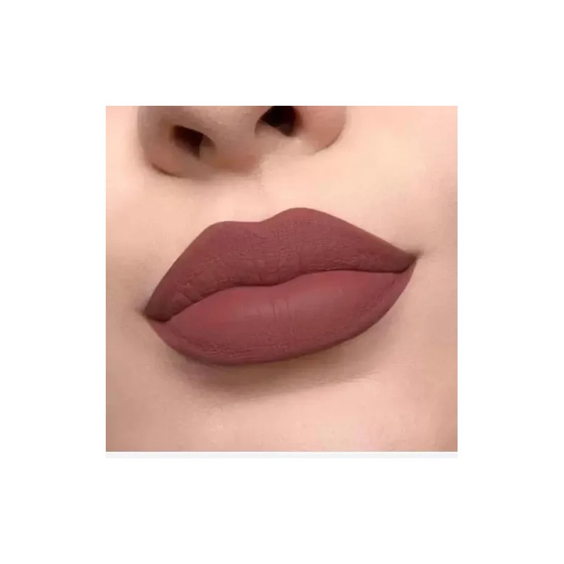 Lápiz Labial Líquido De Larga Duracion Mate Walnut Terramar