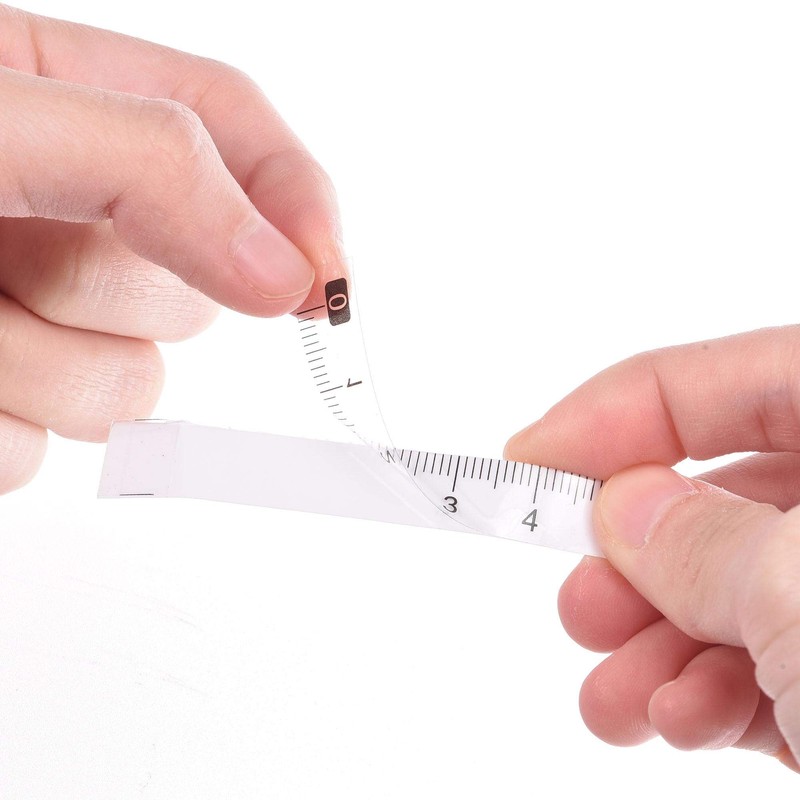 uxcell Adhesive Tape Measure 100cm Left to Right Read Measuring