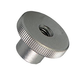 Knurled Thumb Nuts A1 Stainless Steel Threaded Nut (4, M6 / 6mm High Type)