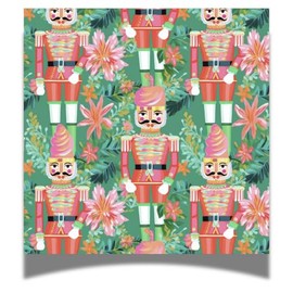 Fabuplates 24pc Colorful Nutcracker Cocktail Napkins - Luxuriously Absorbent 3ply Premium Quality Beverage Napkin Pack, Perfect for Holiday Parties, Christmas Gatherings, Festive Pattern
