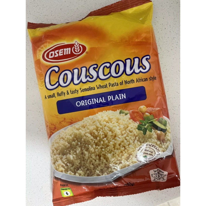 Osem Israeli Cuscus The Original Israeli Couscous by Osem Plain
