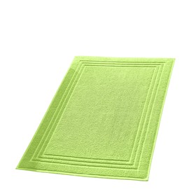 Erwin Müller Heidelberg Bath Mat 100% Cotton Light Green, 50 x 80 cm Very Soft Quick Drying Durable