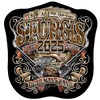 Sticker 2025 Sturgis Motorcycle Rally Dead Man's Hand (4")