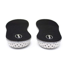 Happystep Wide Fit 1 Pair 2 cm Invisible Height Increase Insole, Heel Increase for Immediate Size Increase to Fix Leg Inequality (EU Size 37-43)