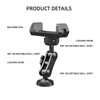 WUITIN Gym Magnetic Phone Mount Holder,360 Adjustable, Magnet Base Phone