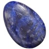KYEYGWO Sodalite Healing Crystal Egg Set, Polished Oval Ball Gemstone